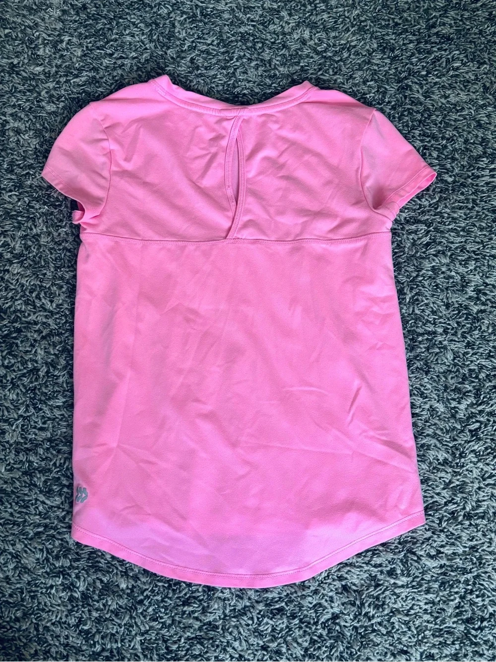 all in motion Girls’ Pink Short Sleeve Active Tee